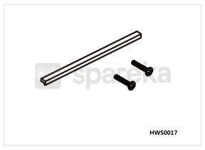 Poignee avec 2 vis 339HWS0017