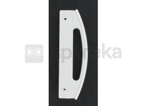 Poignée de porte blanche 488077