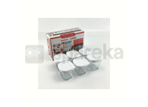 Pot yaourtiere - emb. par 6pcs XF1001E1