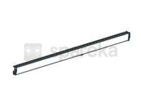 Quad profilé aluminium haut & bas silver 100 032QUAD202S2TBAP3