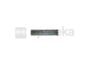 Rail coulissant droit perforé l313mm 4902930300