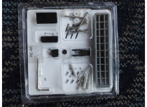 Re-016 - vis, chevilles, caches noirs re-016 pour douche sensea 221RE016