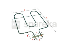 Résistance voute grille 2300 w as6018460 AS6018460