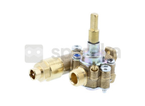 Robinet gaz brûleur triple cou 3577306396