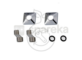 Rosette + kit jambes studio chrome 1388108-001 3321388108001
