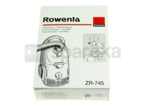 Rowenta sacs aspirateur x6 + 1 microfiltre pour dymbo rowenta ZR745