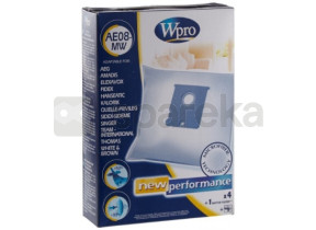 Sacs ae08-mw (x4) + fermeture proprete (x1) 481281718601