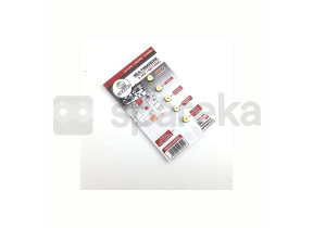 Set 5 injecteurs gaz naturel table cuisson 00537525