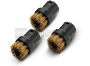 Set de 3 brosses rondes avec poils en laitons 2.863-061.0