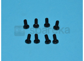 Stand screw set m5x12 x8 bk HT248646