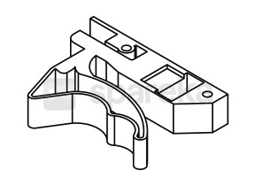 Système de fermeture droit hard.r1 208HARDR1
