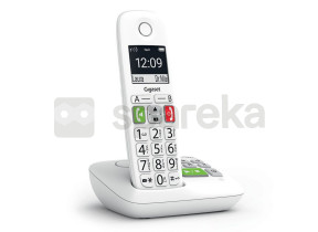 Telephone e290 blanc solo avec repondeur s30852 h2921 n102 gigaset S30852-H2921-N102