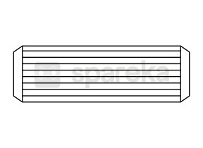 Tourillon bois 8x25 mm hard.a 208HARDA