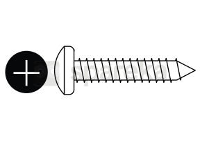 Vis 5x25 mm hard.ap 208HARDAP