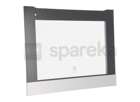 Vitre extérieure inox 592x471mm 140032479176