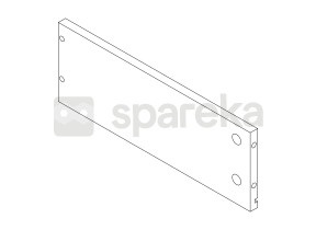 Volet 17left cote groupe de haut tiroir / cote gauche tiroir 208A19129O17