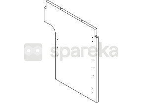 Volet 4droite separation / separation droite 208A19180E4