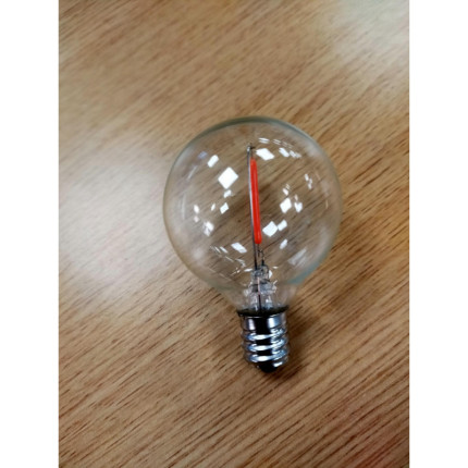 Ampoule elao couleur rouge inspire bulelaored pour racine