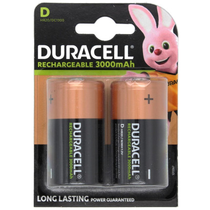 Blister de 2 accus rechargeables 1,2v d/hr20 2200mah