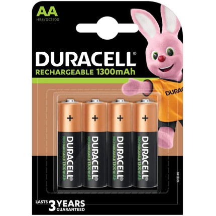 Blister de 4 batterie nimh rechargeable mignon aa (hr06) 1300mah - <span>4039247</span>