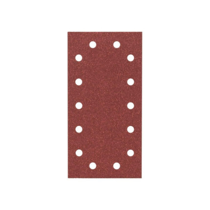 Ensemble de feuilles abrasives 10 ponceuses orbitales aléatoires taille 80 bosch 2609256b21