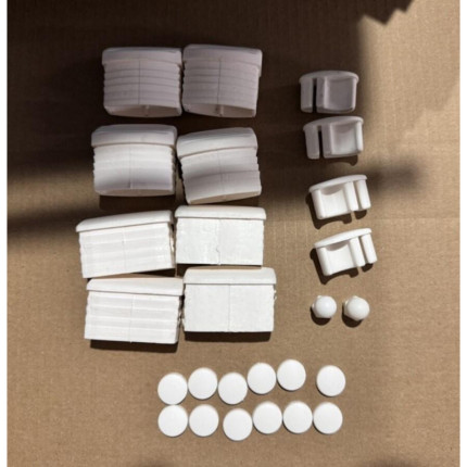 Kit fauteuils multipo blancs od-mul-kt wh pour racine