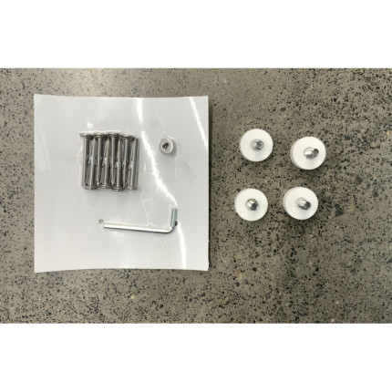 Kit quincaillerie + pieds réglables angle neptune nep-cor-hkaf pour racine