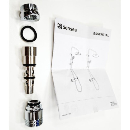 Kit raccord inox meca b35210-022 pour racine