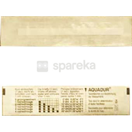 Bande de test de dureté l'eau Lave-vaisselle 5528110400