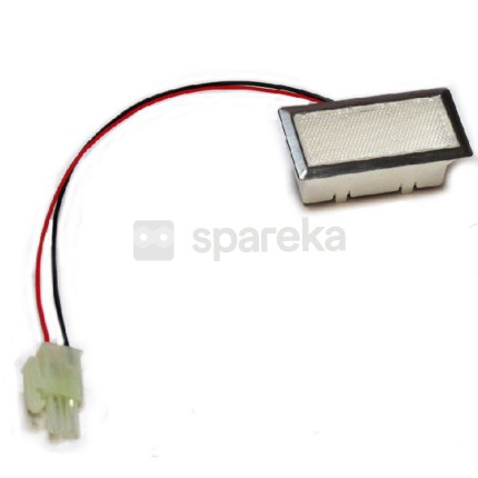 Barre led rectangulaire 12v corn inox