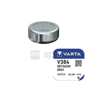 Blister 1 pile bouton electronics oxyde d'argent v364 sr 60 1,55v