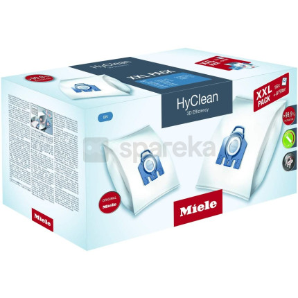 Boîte de 16 sacs hyclean gn 3d + 8 filtres Aspirateur 10408410