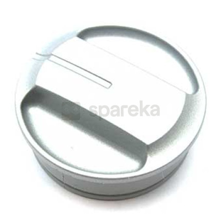 Bouton de commande couleur argent