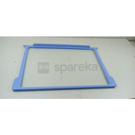 Clayette étagère verre (bleu) 470x303x14