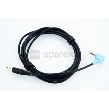 Cordon, 2m, male 3,5mm noire