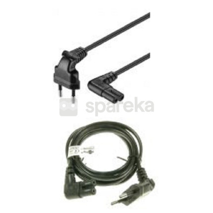 Cordon secteur, dt,cee,lp-21l,250v,2.5a