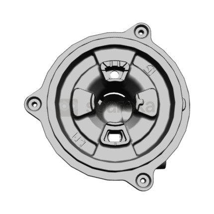 Corps de bruleur auxiliaire pour table de cuisson aeg 807126204