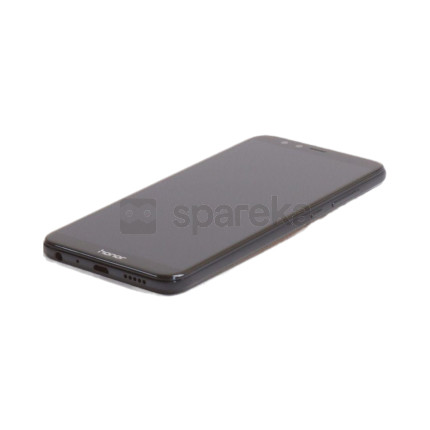 Ecran complet noir honor 9 lite avec batterie (original)-2