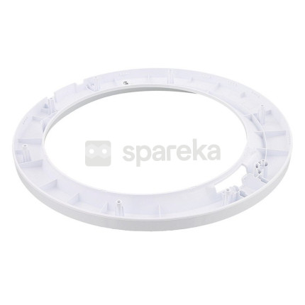 Enjoliveur extérieur de porte blanc