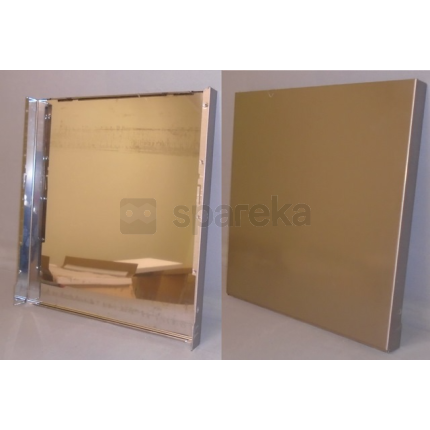 Façade de porte inox 60cm