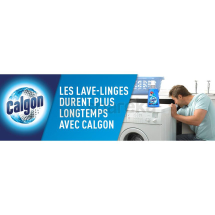 Obtenez des résultats de lavage impeccables avec Calgon !