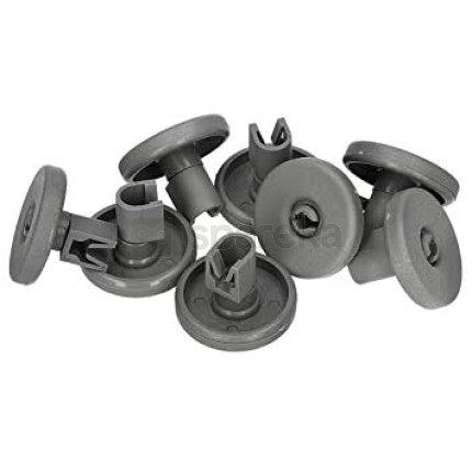 JEU DE X8 ROULETTES PANIER INFERIEUR Lave-vaisselle 435857