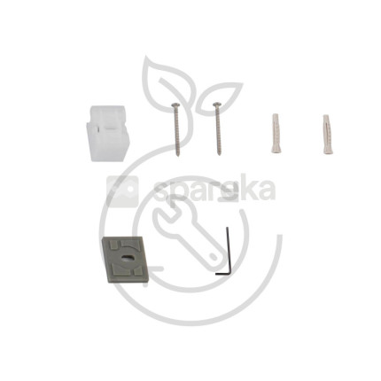 Kit fixation support mural chrome 1314437-011
