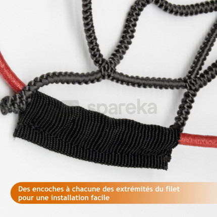 Linxor - filet de remorque extensible de 105 x 150 cm jusqu'à 120 x 160 cm - noir-2