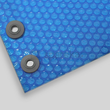 Linxor - lot de 10 oeillets à clipser pour bâche à bulles ou autres types de bâches - gris-3