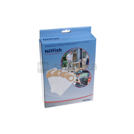 Lot de 10 sacs d'aspirateur compatibles avec NILFISK BUDDY II