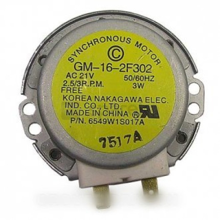 Moteur de plateau tournant Micro-ondes 6549W1S011A