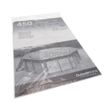 Notice de montage piscine 450 x h 120cm