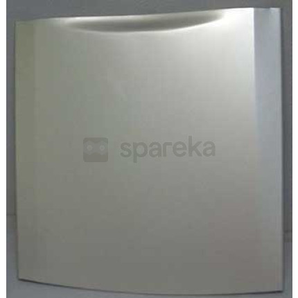 Panneau avant de porte argenté