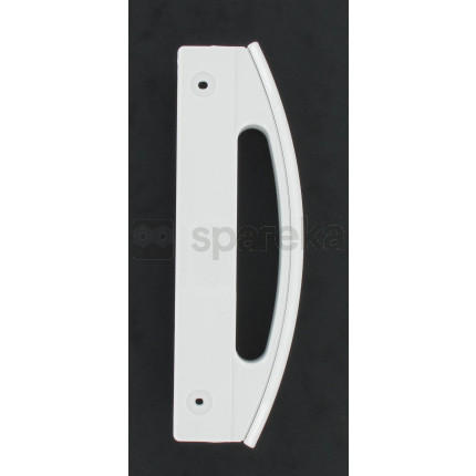 Poignée de porte blanche